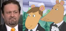 Delicate right-wing radio host Sebastian Gorka having trouble coping with ‘Arthur’