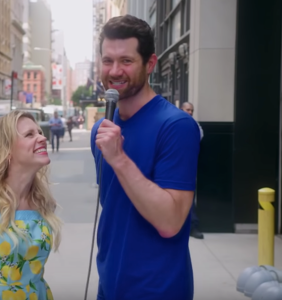Billy Eichner and Kate McKinnon run around New York convincing people she’s Reese Witherspoon