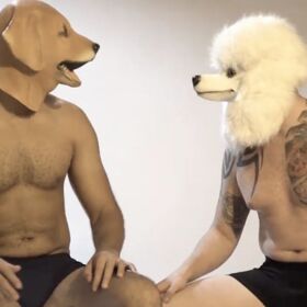 This is probably the weirdest “body positive” underwear fashion show we’ve ever seen