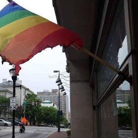 Police search for culprits behind a burned Pride flag and an antigay noose