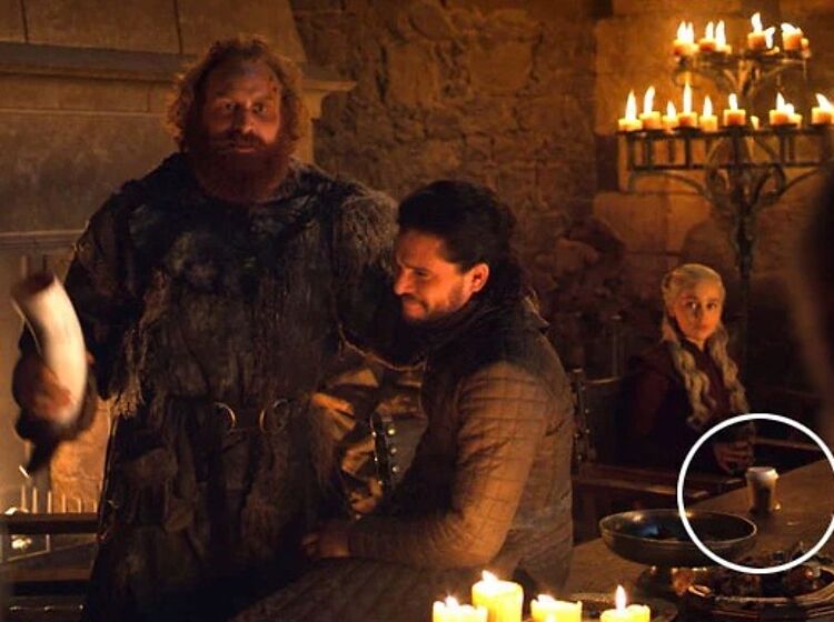 Yes, there really was a Starbucks cup in this week's 'Game of Thrones.' Bring on the memes.