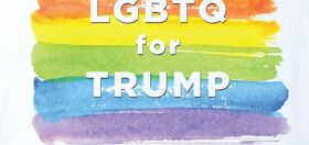 Trump unveils “LGBTQ for Trump” Pride t-shirt, and we’re fighting the nausea