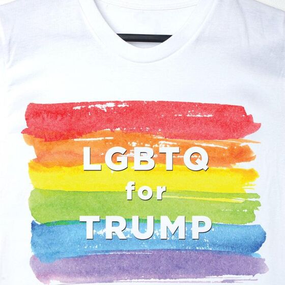 Trump unveils “LGBTQ for Trump” Pride t-shirt, and we’re fighting the nausea