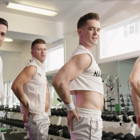 The Boy Band Project hits the gym and the showers in summer bop