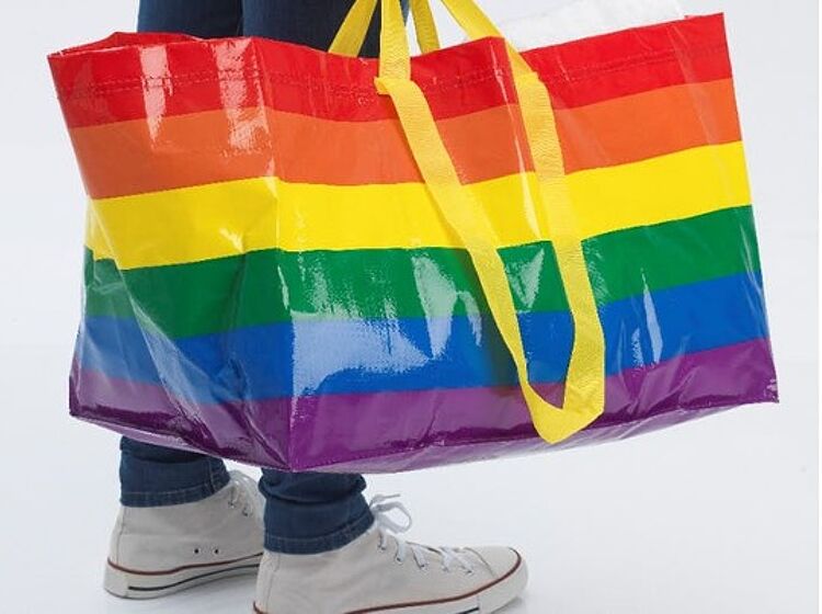 People are completely losing their minds over IKEA’s new rainbow Pride bag