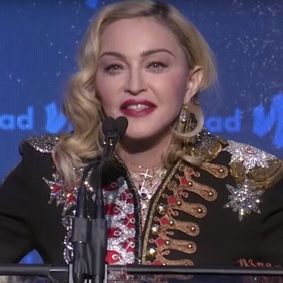 VIDEO: Madonna gets personal at the GLAAD Media Awards