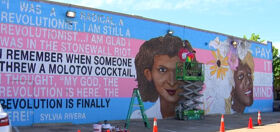 Check out the new mural dedicated to Stonewall hero Marsha P. Johnson