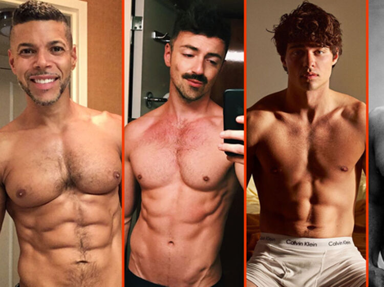 Gus Kenworthy’s singlet, Nyle DiMarco’s back, & Noah Centineo’s full spread