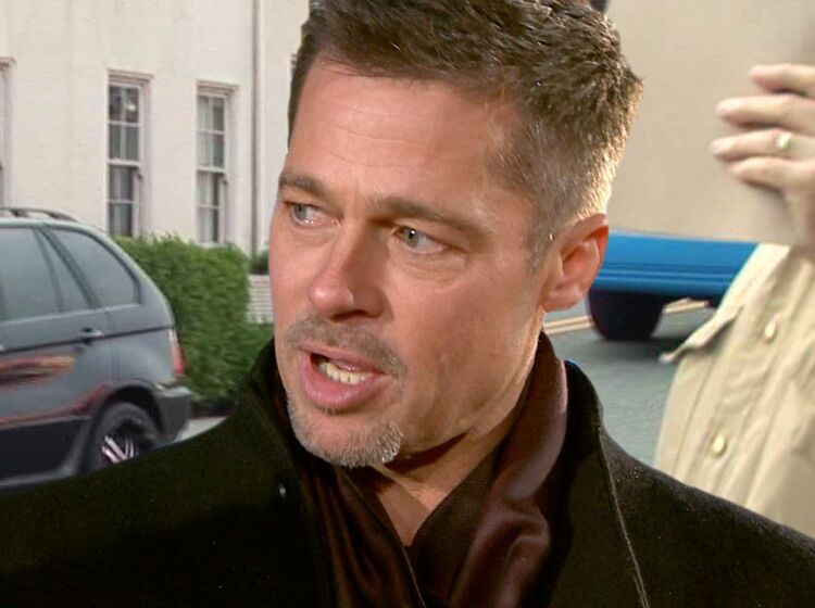 Brad Pitt threatens to sue organizers of “Straight Pride”
