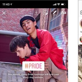 Instagram rolls out the rainbow carpet with a whole bunch of new Pride features