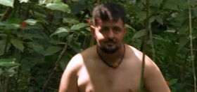 The first-ever trans man to appear on “Naked and Afraid” faced a jaguar