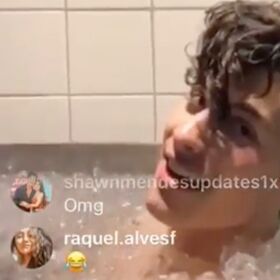 Shawn Mendes’ bathtub vid giving fans “unholy thoughts”