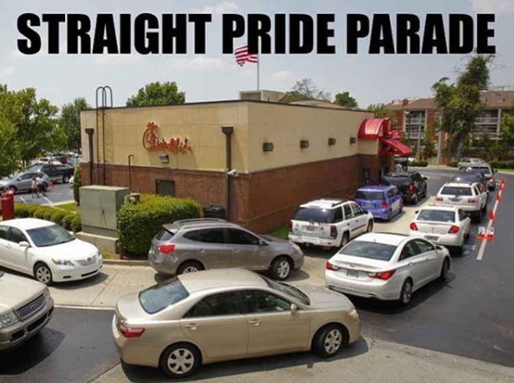 “Straight Pride” memes are the gift that keeps on giving