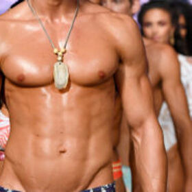 Want to see the hot guys in tiny swimsuits at Miami Swim Week? Here are some pics.