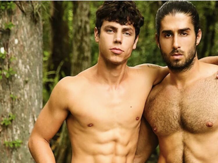 PETA is mad that an alligator appears in this gay adult studio’s swamp scene