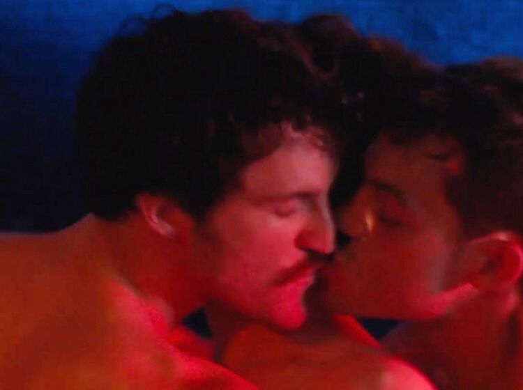 WATCH: Steamy scene released from new film set in retro gay adult film studio