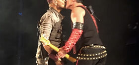 Rammstein gives Russia’s antigay propaganda law the finger by kissing at Moscow concert