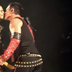 Rammstein gives Russia’s antigay propaganda law the finger by kissing at Moscow concert