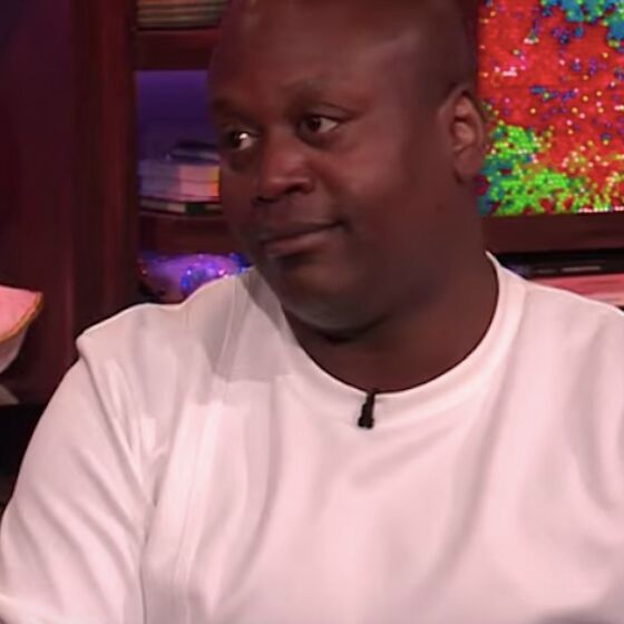 Tituss Burgess is NOT here for Andy Cohen’s “messy queen” questions