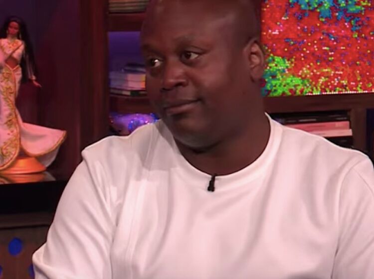 Tituss Burgess is NOT here for Andy Cohen’s “messy queen” questions