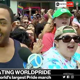 Army Specialist comes out on live TV during World Pride and the crowd goes wild