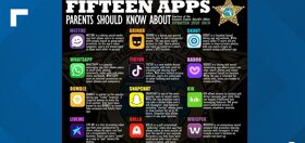 Police release infographic warning parents to check their children’s phones for Grindr