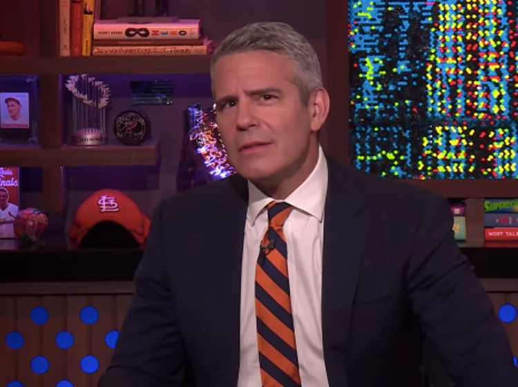 WATCH: Caller propositions Andy Cohen on live TV