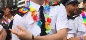 Thousands are sharing this video of a cop at Pride. See why.