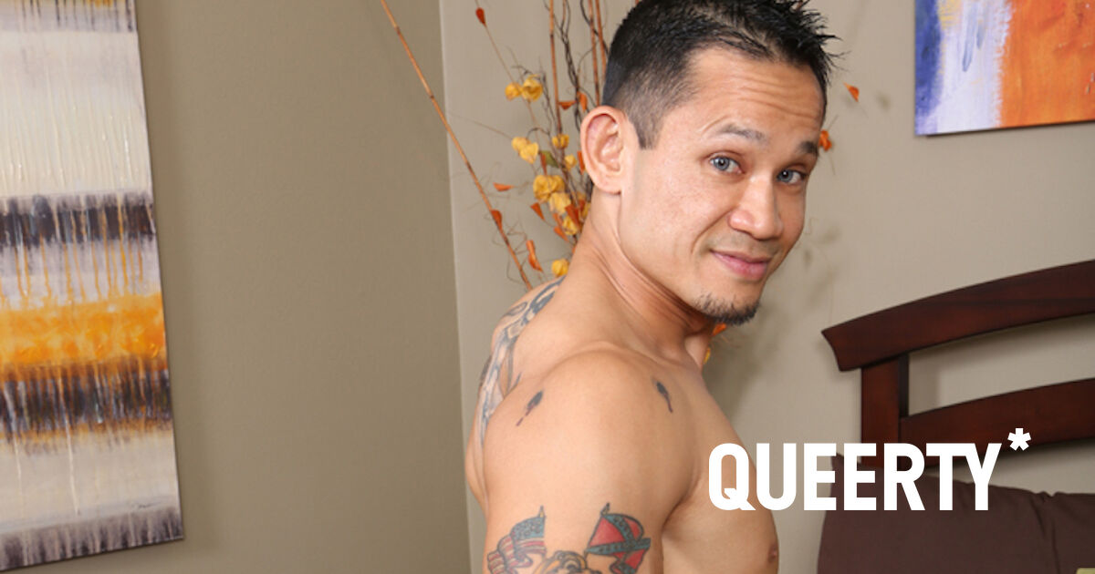 1200px x 630px - This adult video studio paired a guy with a racist tattoo with a black dude  - Queerty