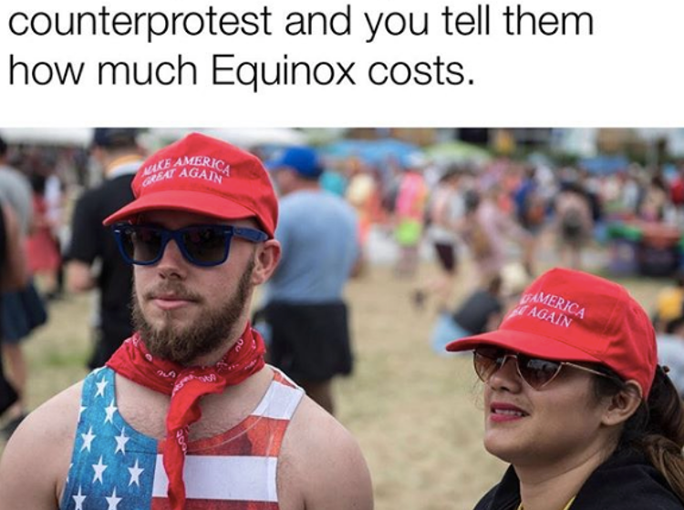 Memers come for Equinox and its Trump-supporting owner