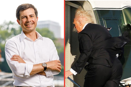 Pete Buttigieg on Donald Trump fat-shaming one of his own supporters: ‘People in glass houses…’