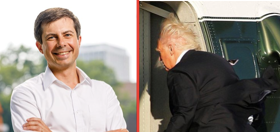 Pete Buttigieg on Donald Trump fat-shaming one of his own supporters: ‘People in glass houses…’