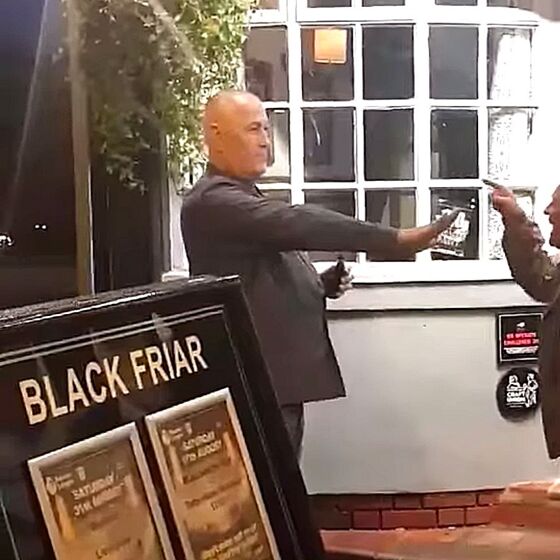 WATCH: Gay bar owner fends off attack from drunk homophobe for 4 solid minutes