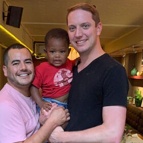 This wonderful same-sex couple just became the most famous gay parents in the world