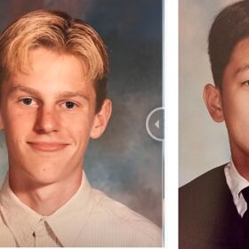 Can you match these queer celebs to their awkward yearbook photos?