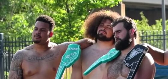 WATCH: These burly NFL players bared it all for ESPN and nobody is complaining
