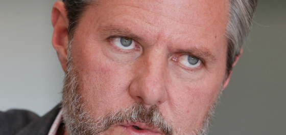 Jerry Falwell Jr. tweets and quickly deletes photo with his pants wide open