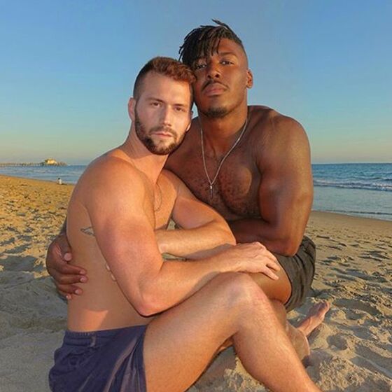 Ryan Russell’s latest beach photo and love poem has us swooning