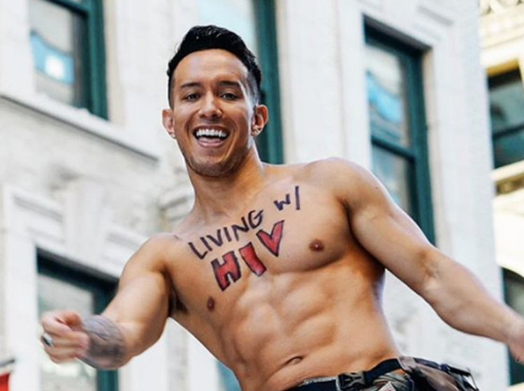 Raif Derrazi responded to his HIV diagnosis by hitting the gym, hard