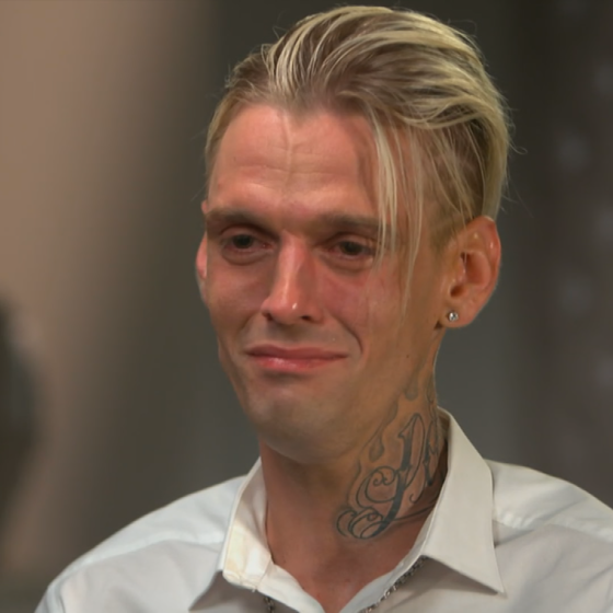 Aaron Carter’s tattoo artist says singer wanted entire face covered in ink but “I just couldn’t”