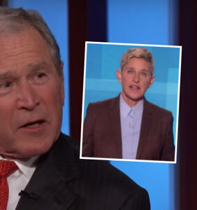 George W. Bush responds to Ellen DeGeneres’ comments