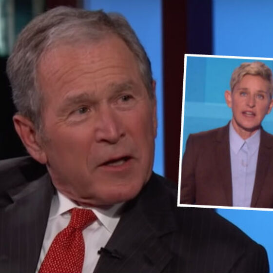 George W. Bush responds to Ellen DeGeneres’ comments