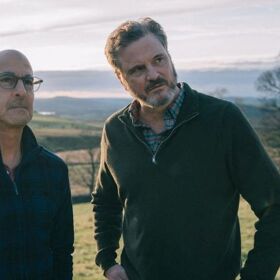 Colin Firth and Stanley Tucci are playing a gay couple and fans are thanking the Zaddy God
