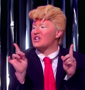 WATCH: People are losing it over this 'Drag Race UK' contestant's Donald Trump impression