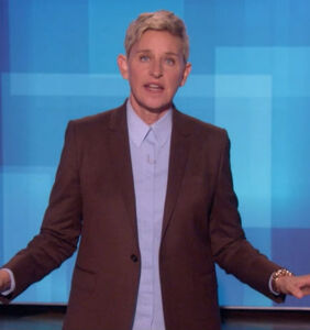 Ellen DeGeneres defends “fun” afternoon with “friend” George W. Bush