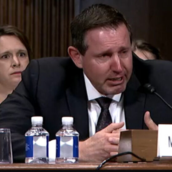 Another Trump judicial nominee sobs before the senate as he’s confronted with his own antigay record