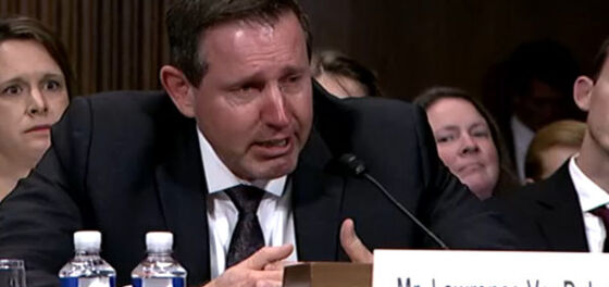 Another Trump judicial nominee sobs before the senate as he’s confronted with his own antigay record