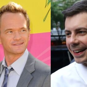 Neil Patrick Harris had to try three times to get Pete Buttigieg’s attention