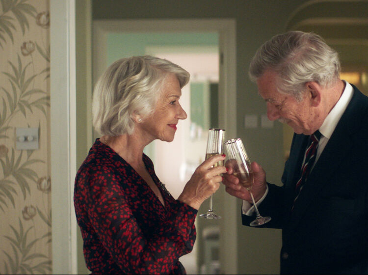 WATCH: ‘The Good Liar’ stars Ian McKellen & Helen Mirren enjoy some sick beats