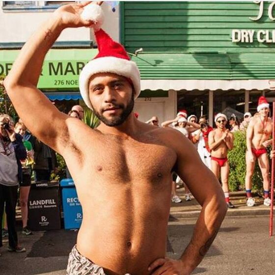 Here is a list of Santa Speedo Run events (and some sexy pics, of course)